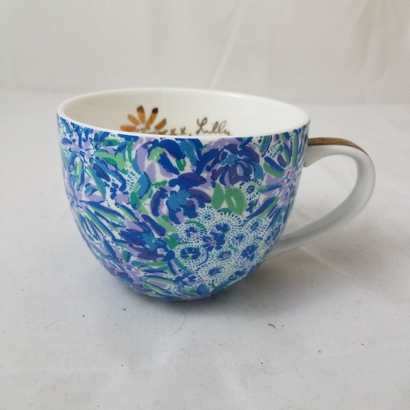 Lilly Pulitzer Tea Cup 12 Oz. High Manetenance - Picture 4 of 11